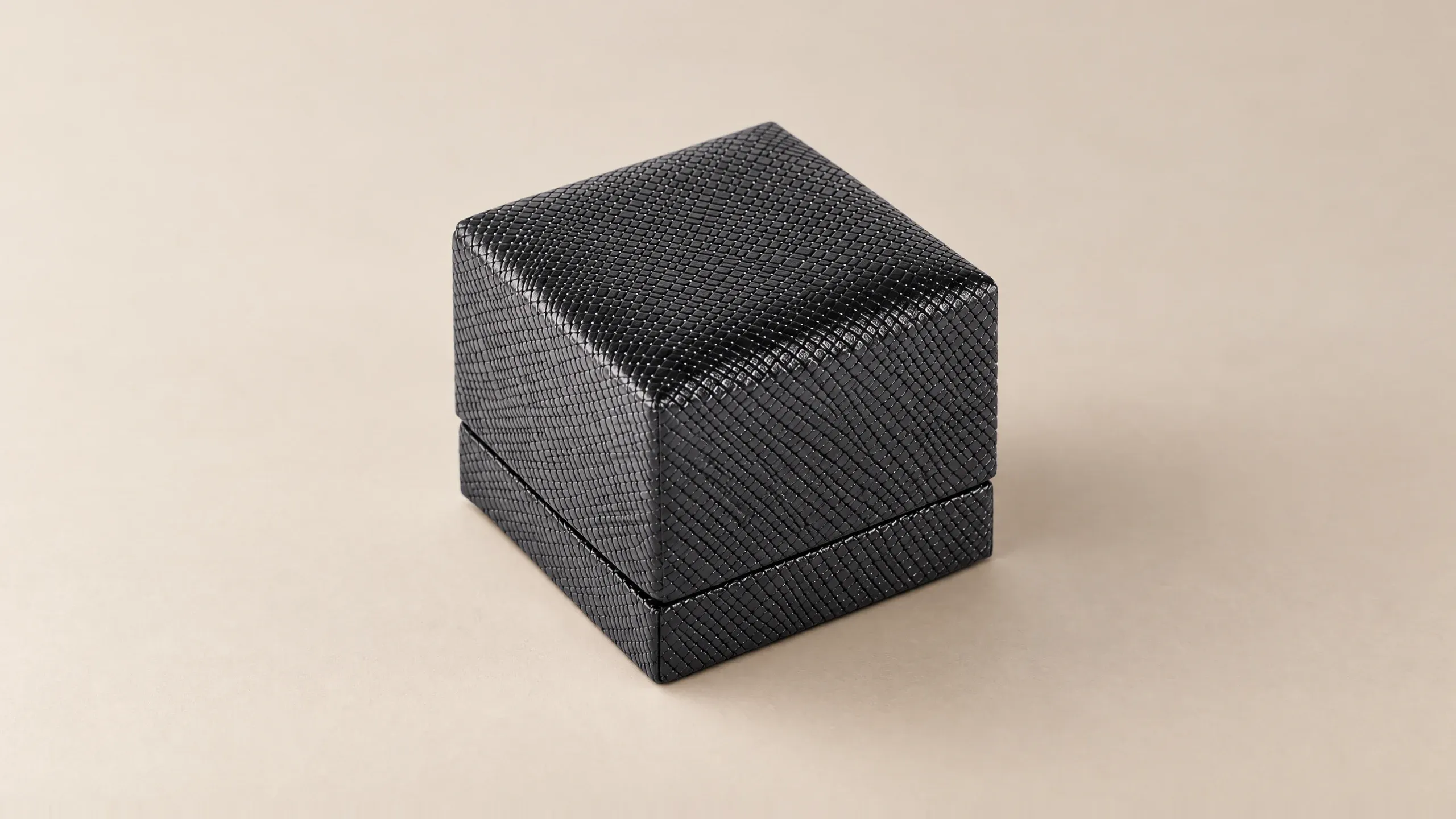 Closed box in Black