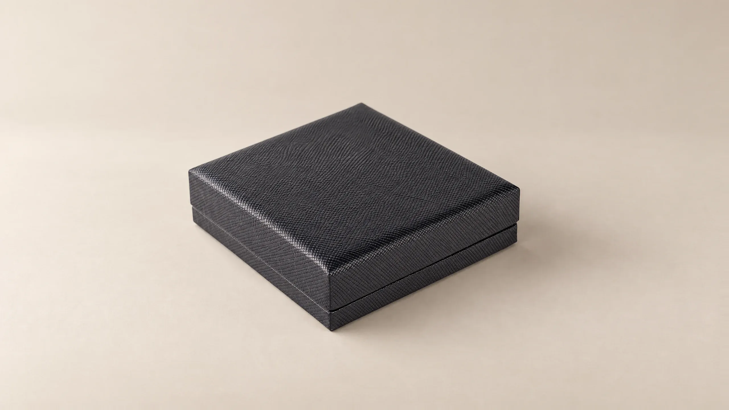 Closed box in Black