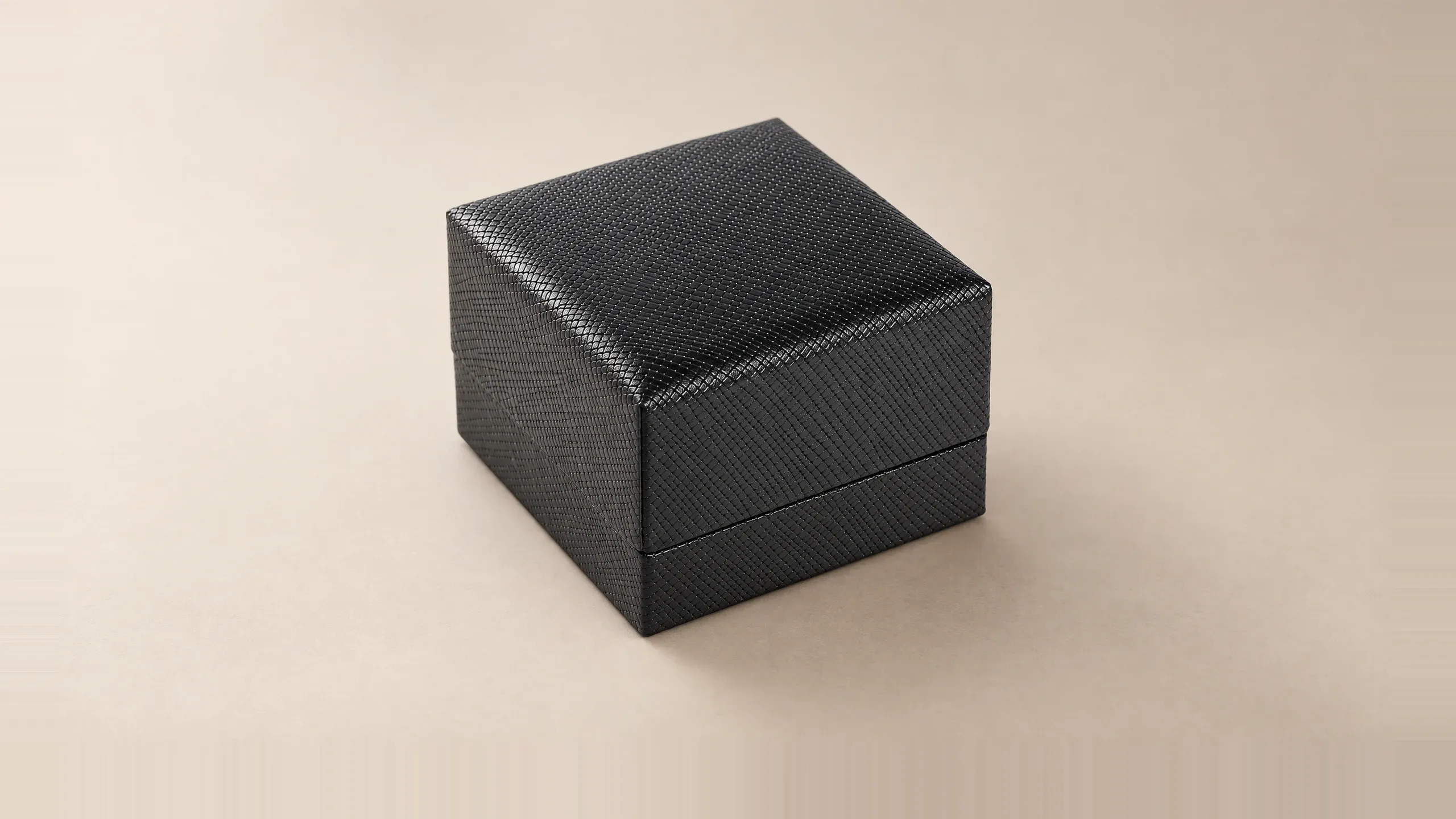 Closed box in Black