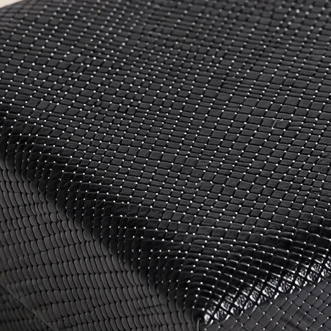 Detail der Oberfläche in Schwarz