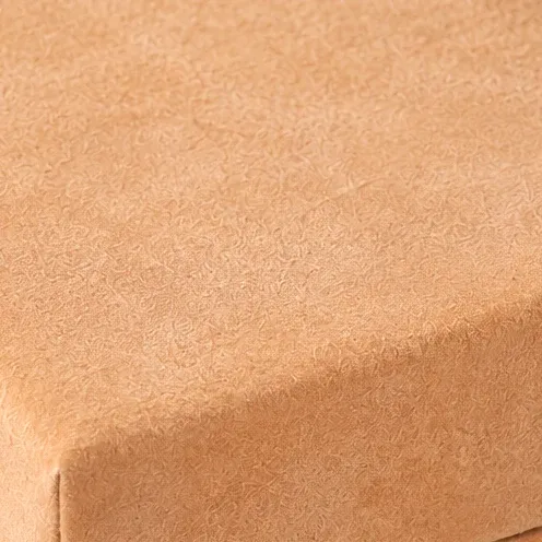 Detail der Oberfläche in Hellbraun / Creme