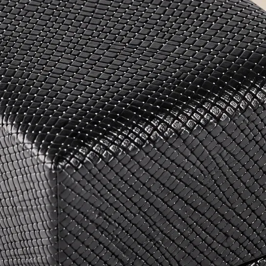 Close-up of the surface in Black